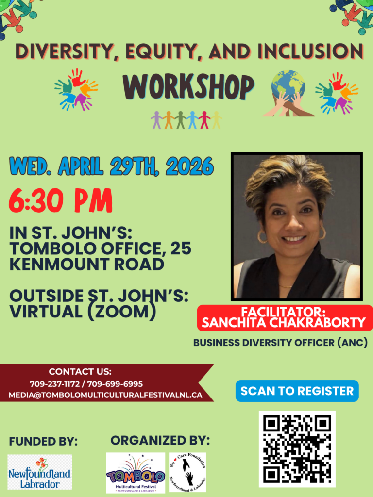 Diversity, Equity, and Inclusion Workshop Poster