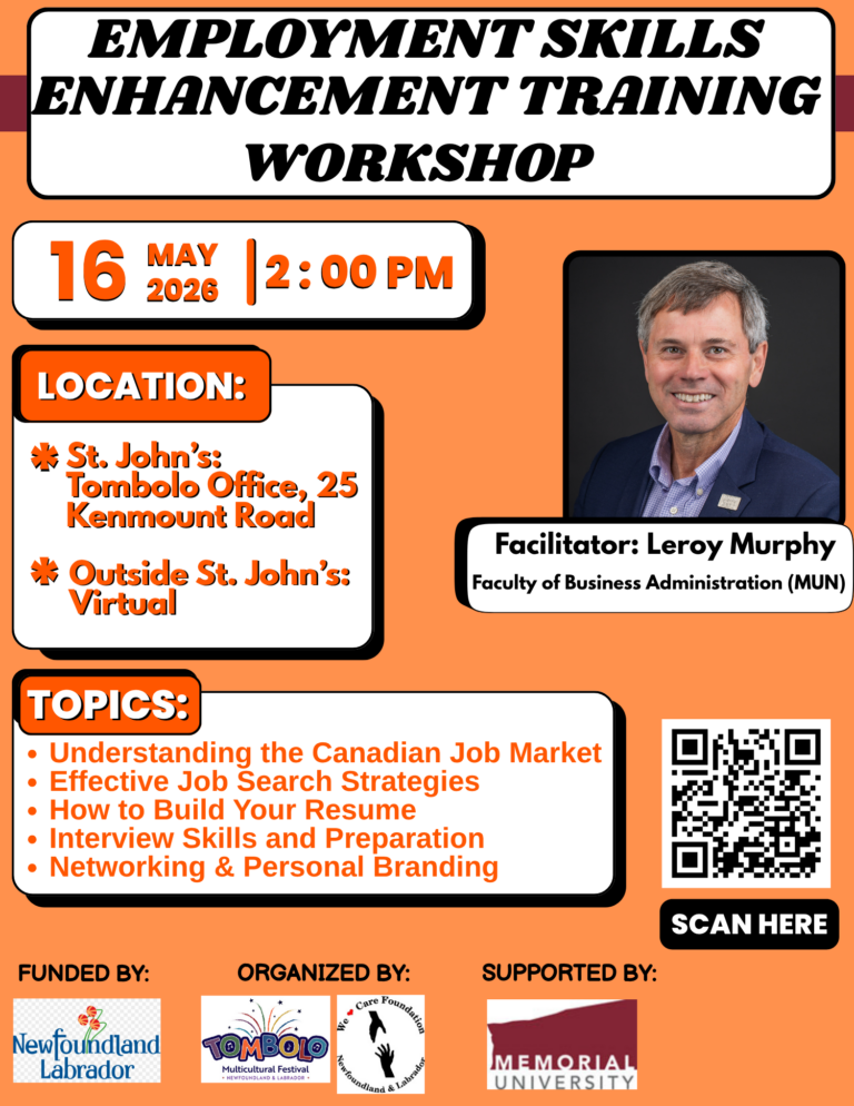 Employment Skills Enhancement Training Workshop by Leroy Murphy poster (1500 x 1941 px)