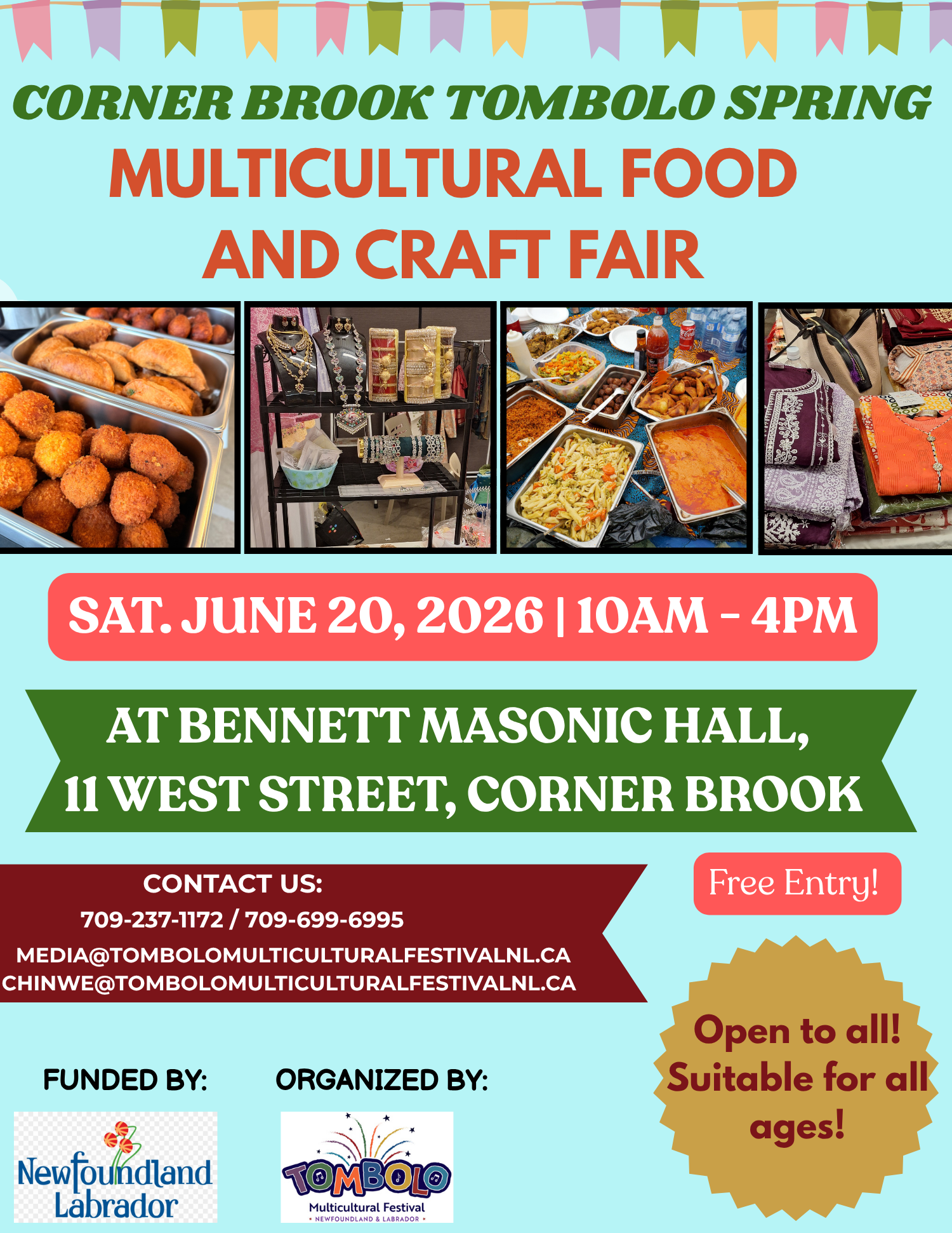 Corner Brook Spring Food and Craft Fair poster(4)