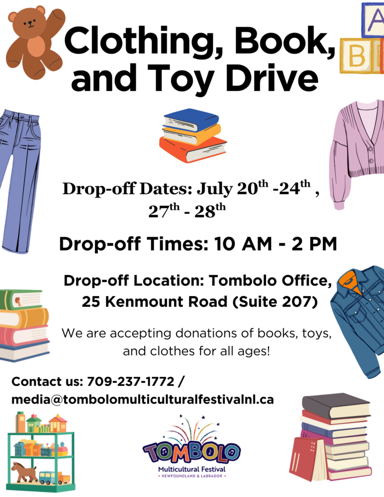 Clothing, Book, and Toy Drive Flyer(2)