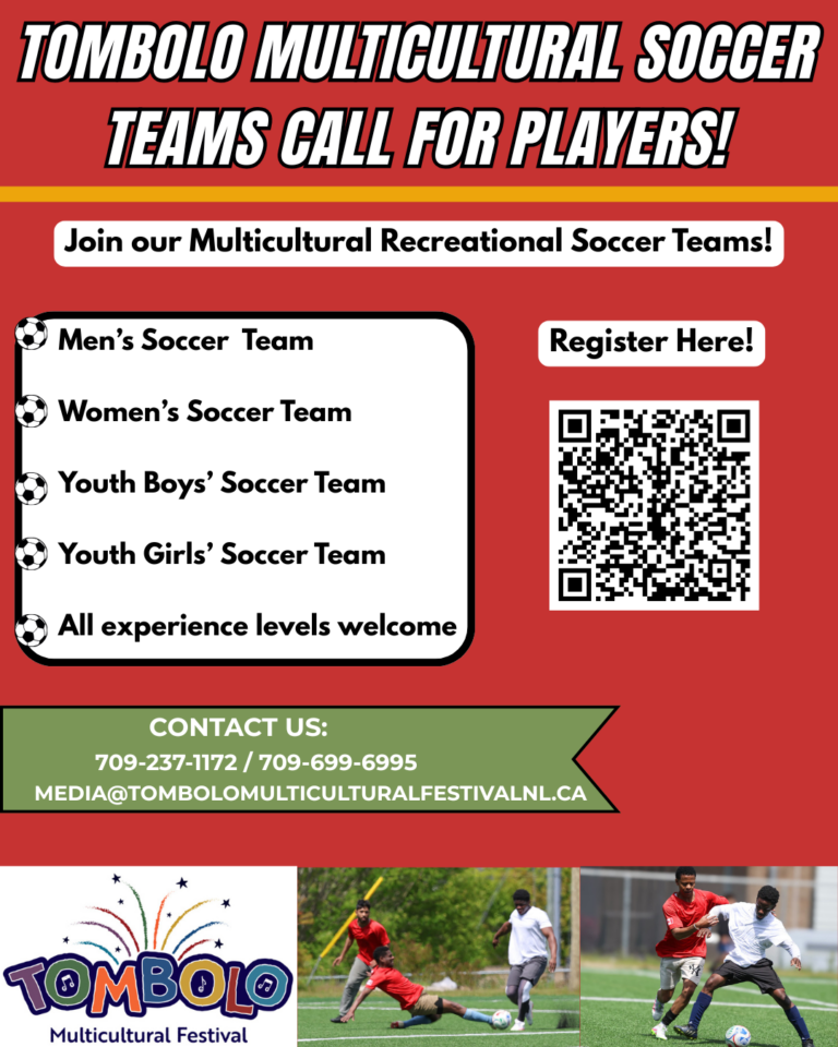 Tombolo Multicultural Soccer Teams Poster