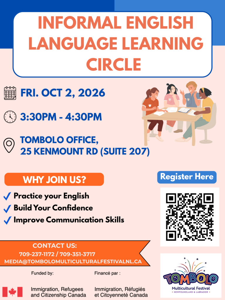 Oct 2nd Conversation Circle poster